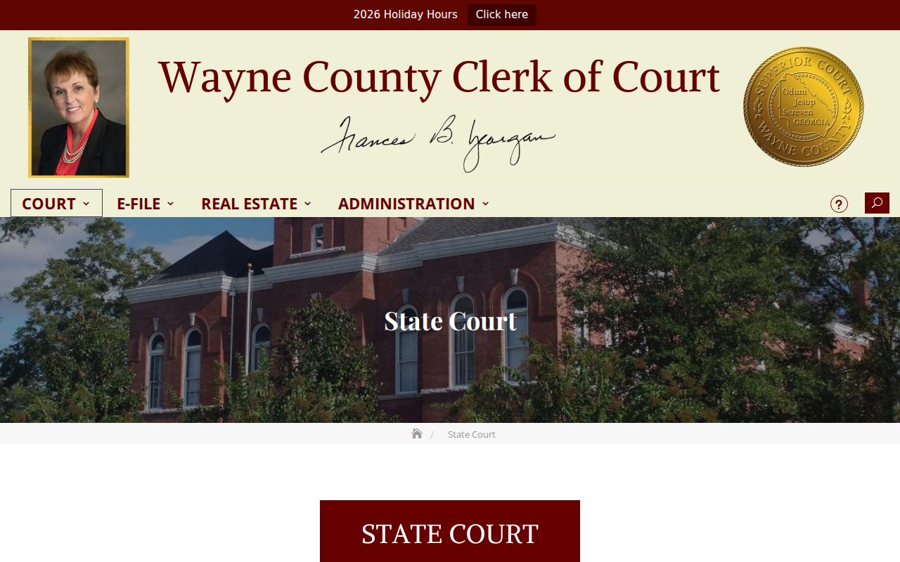 Wayne County State Court docket jurisdiction